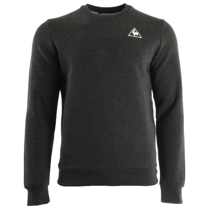 Le Coq Sportif Lotimer Crew Sweat M Dark Heather Grey Gris Sweats Homme